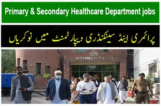 Primary & Secondary Healthcare Department